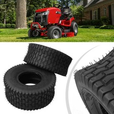 2PCS Commercial Turf Saver Ride On Mower Tyre 15x6.00-6 inch Rider Outer Tire UK