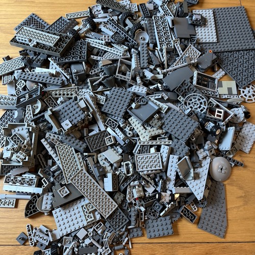 Lego grey bulk bricks - lego,