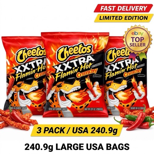 Cheetos xxtra flamin hot - xxtra,