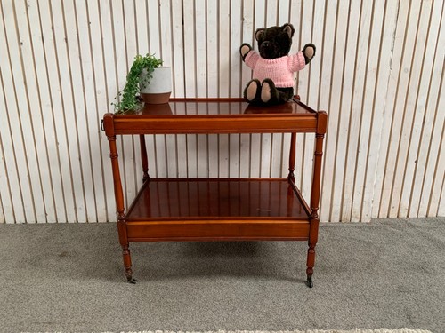The tea trolley - with, one
