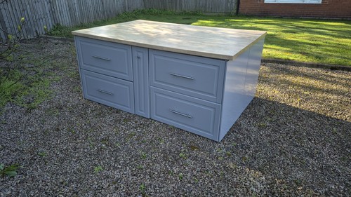 Ikea kitchen island - kitchen,