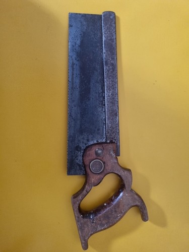 Vintage dovetail saw tenon - vintage,