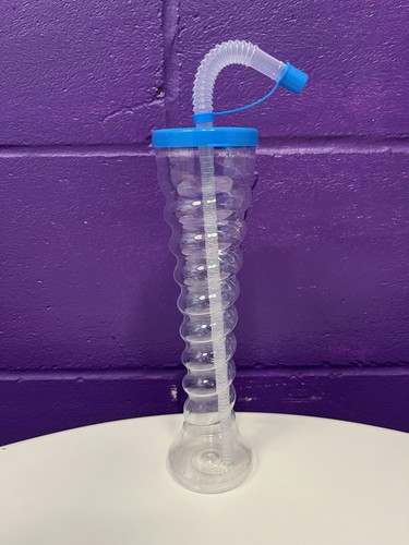 Blue slush twist cup with - slush,