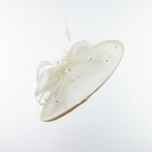 Women flower feather hair - flower,