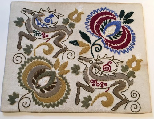 Vintage jacobean embroidery - jacobean,