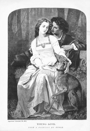 Young love from - , painting