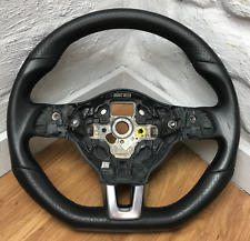Genuine VW Scirocco, Golf MK6, black leather steering wheel 1K8419091.  DSG. 14E