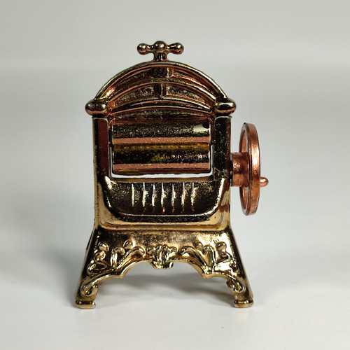 Dolls house mangle brass - house,