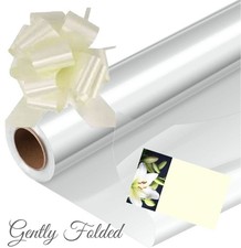 CLEAR Cellophane Wrap FLORIST