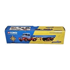 Corgi 16201 Scammell Highwayman Dropside Trailer Pentus Brown LB Hauliers Boxed.
