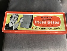VINTAGE 1950’s PIFCO ELECTRIC TROUSER PRESS MADE IN ENGLAND PROP