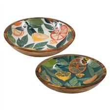 Large Citrus Zest Mango Wood