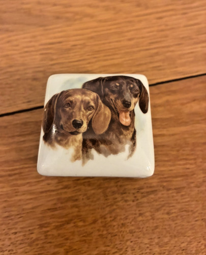 Hand painted vintage porcelain - hand,