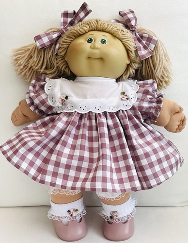 Cabbage patch dolls - cabbage, clothes
