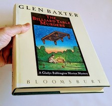 The Billiard Table Murders: A Gladys Babbington Morton Mystery, Glen Baxter 1st.