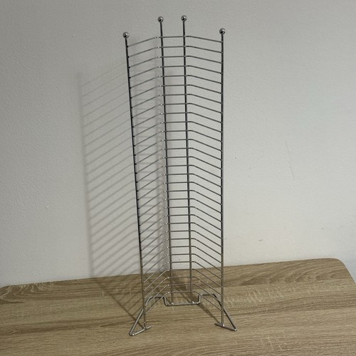 Chrome wire rack - wire, cd