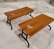 WWE WWF Jakks 1999 Breakable Folding Table X2 Wrestling Figures Accessories