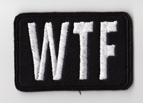 Wtf sew embroidered - embroidered,