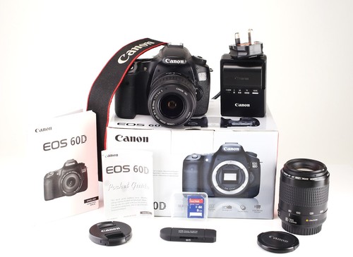 Canon eos 60d dslr 55mm - eos, &