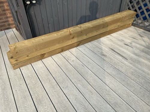 Garden sleepers 200x100x2 - garden,