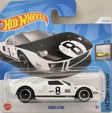 Hot Wheels Ford GT40 White