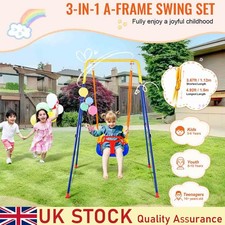 3-in-1 Foldable Toddler Swing