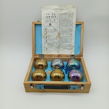 Pétanque Boules Set x6 With