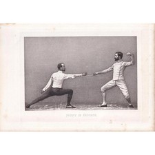 1890 SWORD FENCING