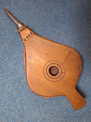 Vintage antique fire bellows - antique,