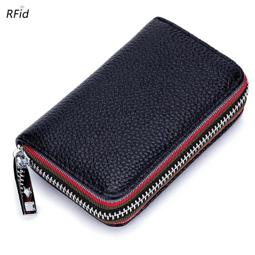 Rfid blocking genuine leather - rfid,