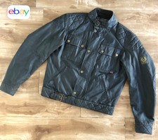 Belstaff S. ICON 1964 BLOUSON, Jacked, Waxed Cotton, Black, Size XL