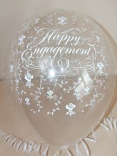 Clear printed happy engagement - happy,