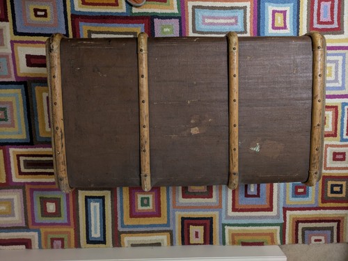 Vintage travel luggage trunk - travel,