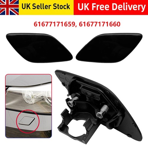 Pair headlight washer cover - pair,