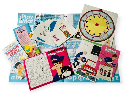 Vtg postman pat play - play, school