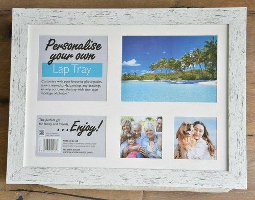 White lap tray personalise - -,