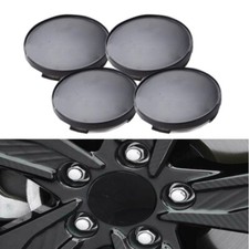 4Pcs 68mm Black Wheel Hubs Center Hub Cap Universal Wheel Rim Hub Cover Caps