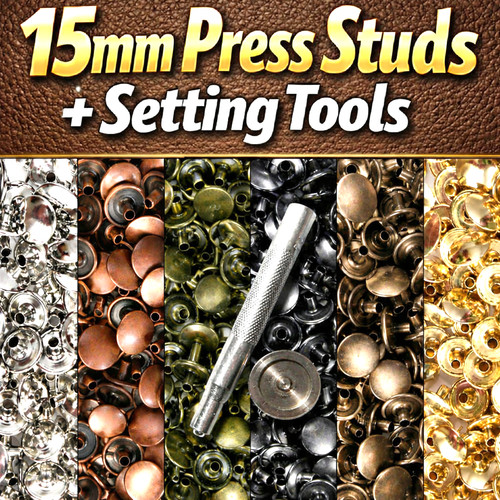 Press studs snap fasteners - studs,