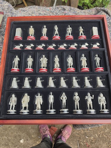 Doctor who pewter - who, chess
