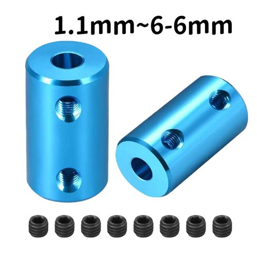 Aluminum shaft coupling - aluminum,