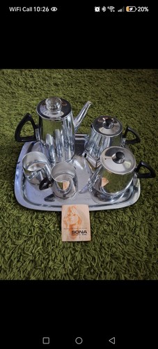 Vintage sona chrome tea - sona,