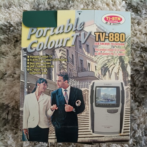 Casio 880 portable colour - casio,