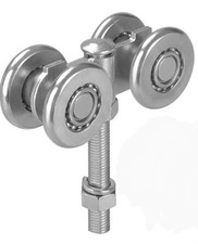 Silent Rollers Wheel for 1-3/4" Wide and 2-1/4" or Taller Rail Hanging Track