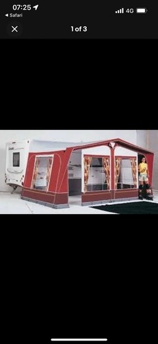 Full size awning - awning, twin