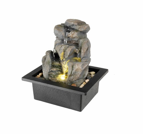 Small water fountain feature - water,