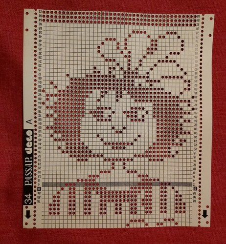 Passap pfaff punchcard - passap/,