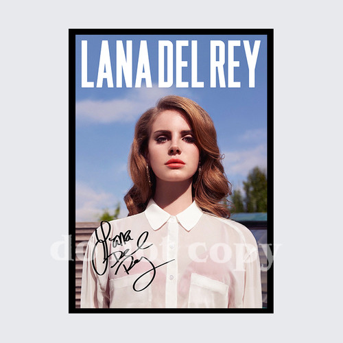 Lana del rey signed - del,