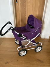 Silver Cross Ranger Purple & White Dolls Pram