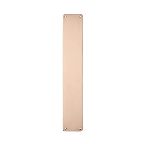 Copper door finger plate - door,