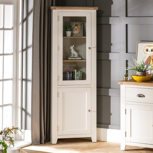 Display cabinet cheshire cream - display,